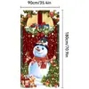 2026 Nuevo Colgante de Tela Navideño Transfronterizo Decoración Muñeco de Nieve Papá Noel Fiesta Festiva Porche Árbol de Navidad