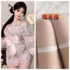 Tokyo Diosa Sexy Estampado Caliente Lazo Dulce Deseo Puro Kimono Estilo Japonés Camisón de Malla Traje Verano