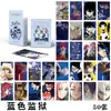 Cartões Pequenos de Anime Atacado Bungo Stray Dogs Blue Prison Hanako-Kun Cartões Pequenos a Laser Cartões Lomo Ins