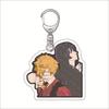 Hell Music Keychain Animação em torno de sapinhos Maru Ehai Ya Esquerda Pendurado Batalhão Guarda Gangue Zuo Chefu Zhi Pingente Acrílico
