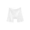 Shorts de Seguridad Sin Costuras de Seda de Hielo Anti-Exposición Control de Abdomen Levantacola Verano Delgados Transpirables Algodón Entrepierna Ropa Interior para Mujer