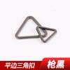 Hebillas Triangulares de Aleación Listas para Usar del Fabricante Botones Personalizados DIY para Abrigos Exquisitos Botones Metálicos Dorados de Alto Nivel para Colgar