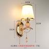 Lámpara de pared cálida creativa habitación de bodas dormitorio mesita de noche sala de estar comedor pasillo escaleras lámparas led simples modernas 2024