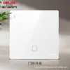 Panel de enchufe e interruptor Delixi placa grande cinco orificios pared aire acondicionado con lámpara tipo 86 16 A instalación empotrada 501 blanco