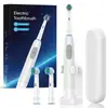 Escova de Dentes Elétrica Adulto Modelo a Pilha Seca À Prova d'Água DuPont Várias Cores Disponíveis Venda por Atacado de Fábrica Personalizado Comércio Exterior Mais Vendido