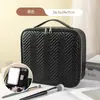Estuche de Maquillaje Transfronterizo con Espejo, Estuche de Maquillaje Minimalista Urbano para Maquilladores al por Mayor, Estuche de Maquillaje de Lujo Ligero de Gama Alta con Espejo y Luz