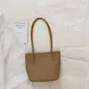 Bolso de Cesta para Mujer 2026 Nuevo Estilo Verano Bolso de Hombro de Patrón Tejido de Alta Gama Bolso Tote de Gran Capacidad