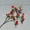 Flores de Dáfne artificiales, pequeñas decoraciones florales, plantas de junco, accesorios para plantas de interior, decoraciones de suelo para paisajismo, arreglos de boda