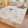 Cuatro Estaciones Disponibles Pequeño Floral Lavable Doble Capa Hilo Hogar Cama Individual Sombrero Protector de Colchón Tatami Cubrepolvo