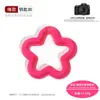 Accesorios para joyería DIY: 30mm acrílico transparente, colgantes y materiales para llaveros con forma de estrella de cinco puntas de colores, flor y flor de ciruelo