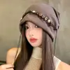 Gorro Vintage de Metal com Franjas de Estrela de Cinco Pontas para Mulheres, Chapéu de Verão Fino Respirável Versátil de Corte Amplo Que Faz o Rosto Parecer Menor