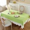Mantel de Mesa de Comedor Algodón Antipolvo Mantel Estilo Ins Estilo Francés Lujo Ligero Paño de Cubierta Mesa Redonda Mesa de Centro Paño Cubre Toalla Tela Vintage
