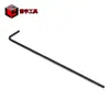 Chave Allen Sextavada de Cabeça Chata 2-10mm Tipo L Chave Sextavada Estendida Chave Sextavada Preta Ferramentas de Ferragem