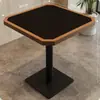 Mesas y sillas de estilo rústico para restaurantes de alta gama, cafeterías y restaurantes de fusión de moda y nicho que sirven cocina occidental, hechas de madera maciza