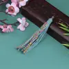 Franja de Fio de Algodão Torcido à Mão Trançado de 13cm para DIY, Contas Budistas, Pulseira de Bodhi, Franja Pendente, Tecida à Mão, Pingente de Carro