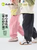 Ropa Infantil Dudu Pantalones para Niños Otoño Pantalones Curvos para Niños Pantalones Deportivos para Niñas Otoño Nuevo Estilo Pantalones de Chándal para Bebé Modernos