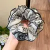 Elástico de Cabelo Estilo Relaxado, Acessório de Cabelo Grande Estilo Coreano, Prendedor de Cabelo de Luxo para Meninas, Corda de Cabelo, Elástico de Cabelo, Acessório de Cabelo