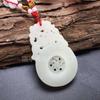 Colgante de jade afgano al por mayor de fábrica, colgante de jade tallado hueco antiguo, accesorios Hanfu