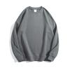 Sudadera con Estampado de Algodón Grueso, Fresca y Holgada, Estilo Japonés, para Hombre, Primavera y Otoño, Juvenil, Sin Capucha, Cuello Redondo, 300g