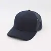 Boné de malha color block transfronteiriço, boné de beisebol curvo Richardson, boné de sol trucker, boné de beisebol personalizável para mulheres