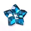 Vidrio de polígono cosido a mano con hebilla de taladro con forma de taladro decorativo DIY para ropa, diamantes de imitación, accesorios de belleza, fabricantes, venta al por mayor