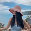 2023 Nuevo Más Fácil para Combinar Sombrero de Pescador Reversible Sombrero de Sol Estampado de Verano para Mujer Playa Plegable Sombrero para Proteger del Sol
