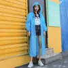 Impermeable Largo, Impermeable con Cordón a Prueba de Viento, Impermeable Abierto a Prueba de Lluvia para Todo el Cuerpo, Impermeable Transparente Engrosado para Adultos y Niños
