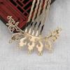 Accesorios de Joyería Hecho a Mano DIY Cuerpo Principal Horquilla Corona para el Cabello Cobre Conservador del Color 49*63mm Estilo Antiguo Material Hecho a Mano B3473