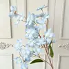 Flores Artificiais de Narciso para Casamentos, Salões de Casamento, Decorações de Teto de Hotel, Materiais de Decoração para Tetos Altos, Vitrines de Shopping Centers, Flores de Seda