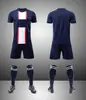 Venta al por mayor rápida de uniformes de fútbol de verano para club, de local y visitante, uniformes de entrenamiento de fútbol para adultos y niños, camisetas de fútbol para hombres y mujeres