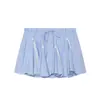 Item Quente Transfronteiriço do AliExpress Nova Moda Primavera 2026 Blusa Listrada com Gola Mandarim 4772027 Minissaia 1255519
