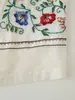 Chaleco Bordado con Flores 2025 Chaleco de Primavera Top Cárdigan de Color Contrastante Transfronterizo Chaleco sin Mangas Estilo Chino Chaqueta para Mujer