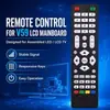 Control remoto para TV LED genérica de marca coreana, TV LCD ensamblada, placa base LCD V59 para máquinas de marca genérica