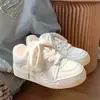 Zapatillas de Suela Gruesa para Mujer 2026 Primavera y Verano Nuevo Estilo Malla Transpirable Casual Deportivas Versátiles Zapatos Blancos Zapatos Retro de Pan