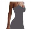 Vestido Ajustado de Primavera y Verano para Mujer de Comercio Exterior Vestido de Cadera de Club Nocturno Europeo y Americano Vestido Sexy de Tirantes Vestido de Playa para Exteriores