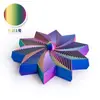Brinquedo Impresso em 3D Novo Modelo Transfronteiriço Estrela de Dez Pontas Alívio de Estresse Torre de Cenoura Brinquedo de Mesa para Alívio de Estresse Estilo Igual do TikTok Montagem de Banca