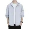 Ropa con Protección Solar Upf50+ Talla Grande para Hombre Verano Protección UV 2024 Nuevo Seda de Hielo Refrescante para Exteriores