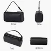 2026 Bolso Cruzado de Cuero de Alta Calidad para Mujer Bolso de Mano de Moda Bolso de Cuero Genuino de un Solo Hombro Debajo de la Axila Bolso Cilindro Mini