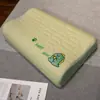 Verano Hielo Seda Fresco Rebote Lento Cama Individual Onda Única Almohada de Memoria Sueño Profundo Dormitorio Hogar Almohada de Presión Cero