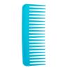 Venta al por mayor transfronteriza Rectangular Cuidado del cabello Plano Peine de dientes anchos Anti-nudos Masaje capilar para el hogar Diente grande Logo Amazon