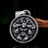 Acero Guerrero collar creativo transfronterizo personalidad infierno Hidra colgante para hombre joyería de acero inoxidable venta al por mayor