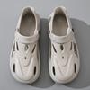 Zapatos Cueva de Suela de Plataforma para Hombre Verano Ropa Exterior Antideslizante Eva Sensación de Estiércol Zapatos para Vadear en la Playa Zapatos para Rastrear Sandalias Baotou