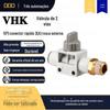 DDD tubo de ar pneumático plugue rápido VHK2 válvula de interruptor manual 2-way válvula rosca externa conector rápido válvula de ventilação tipo SMC