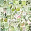 100 Piezas de Pegatinas Estilo Ins de Chica Matcha Lindas de Dibujos Animados para Cuaderno, Patineta, Manualidades Impermeables de PVC Pegatinas Decorativas