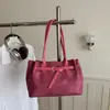 2026 Invierno Nueva Moda de Gran Capacidad Tendencia Diseño de Nicho Versátil Casual Simple Texturizado Bolso de Hombro
