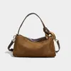 Bolso tipo Boston Retro Esmerilado, Bolso Pequeño de Alta Gama para el Trabajo y los Viajes, Bolso Cruzado de Moda Nuevo 2025