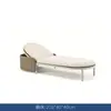 Sofá de Rattan com Terraço de Villa para Jardim Externo Pátio Combinação com Mesa de Centro Sofá para Lazer ao Ar Livre Hotel Pousada
