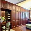 Guangzhou Armario Americano Personalizado para Toda la Casa Armario Completo Personalizado Madera de Cerezo Madera Maciza Armario Estilo Chino Nuevo Vestidor Hecho a Medida