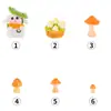 Adornos de Micro Paisaje, Lindo Set de Conejo Hongo Huevo, Mini Adornos Decorativos de Resina para Paisajismo DIY Creativo