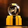 Luz Noturna de Planeta com Bola de Cristal Giratória Enfeites Criativos para Mesa Artesanato Feng Shui Presentes para Professores Novos Produtos Transfronteiriços